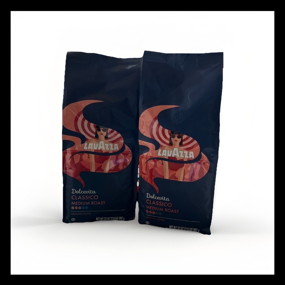 Lavazza Medium Roast Coffee Bags 2pc
